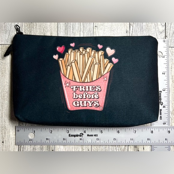 Cosmetic Makeup Toiletry Accessory Bag or Pencil Case VSCO Girl Code Barbiecore - Picture 3 of 3